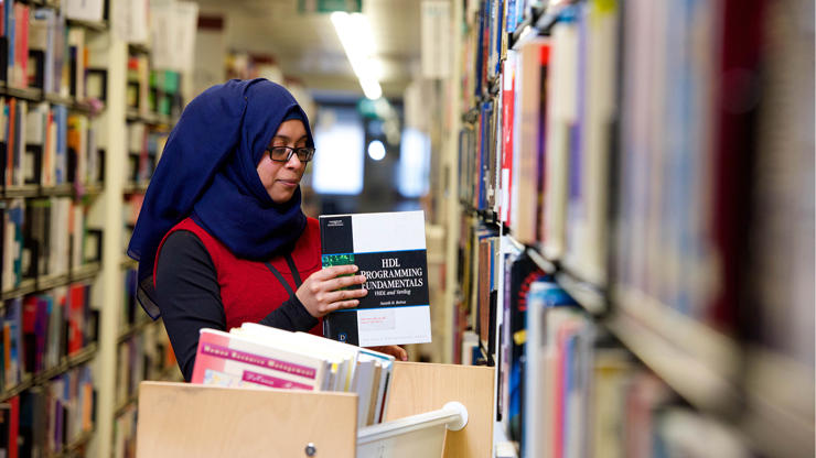 Library colleague