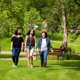 Avenham park students walking