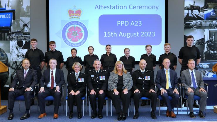 Lancashire Constabulary Policing Attestation Ceremony