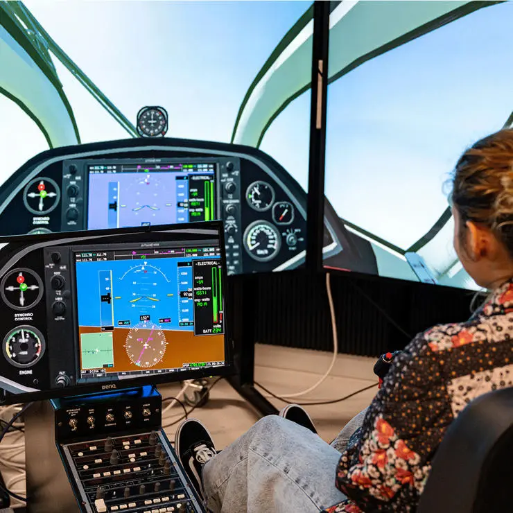 Immerse yourself in the flying experience with realistic cockpits.