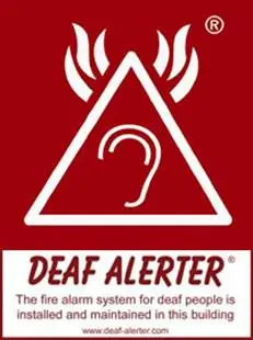 UCLan deaf alerter symbol
