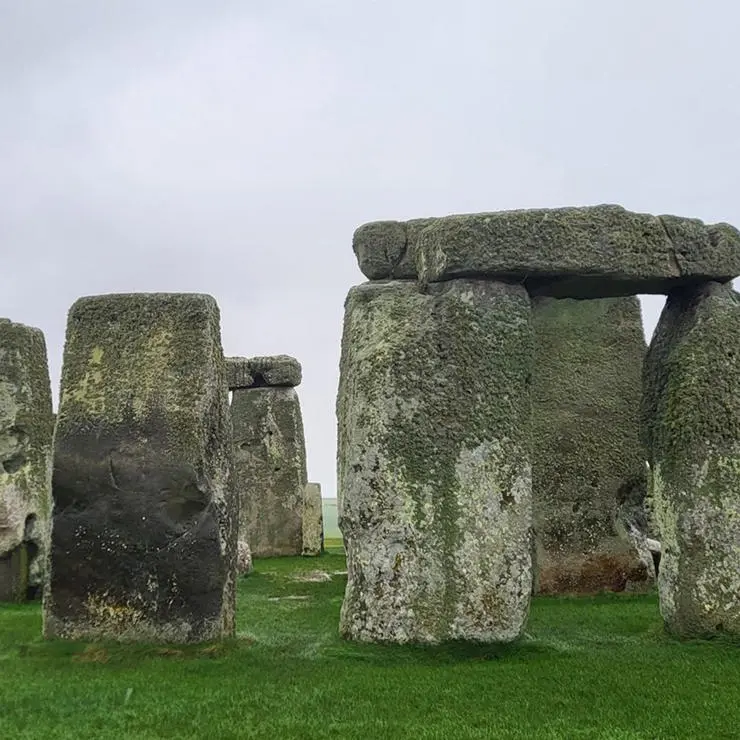 Archaeology students also visited Stone Henge.