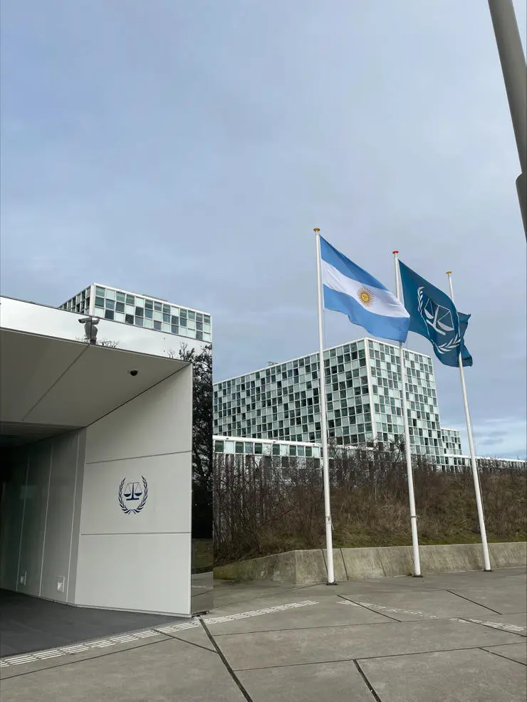 Alice visited the International Criminal Court (ICC) in The Hague.