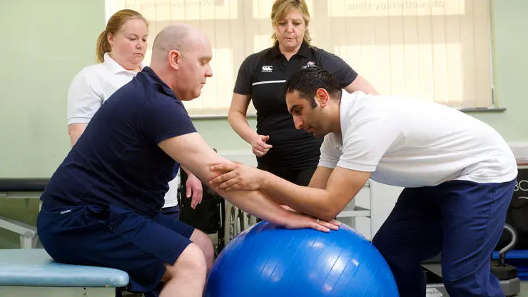 Physiotherapy helps to restore movement and function.
