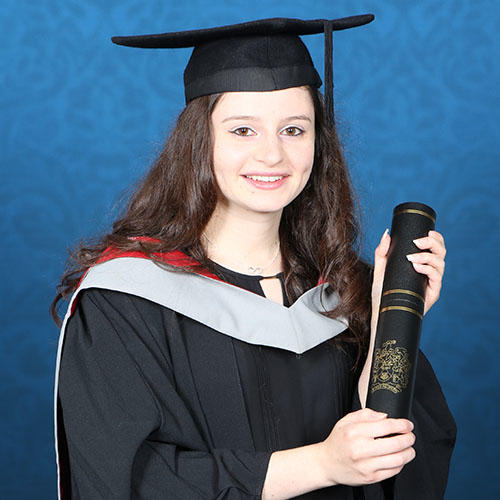 Jasmin Evans, BSc (Hons) Physics graduate