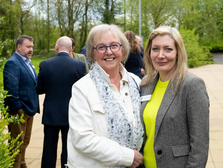 Dr Celia Hynes, co-founder and former Director of the College for Military Veterans and Emergency Services (CMVES) at UCLan and now senior  lecturer and researcher at the University of Salford, and Lisa Scullion, Professor of Social Policy at the University of Salford.