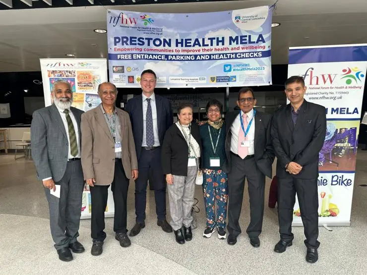 Some of the Health Mela organisers