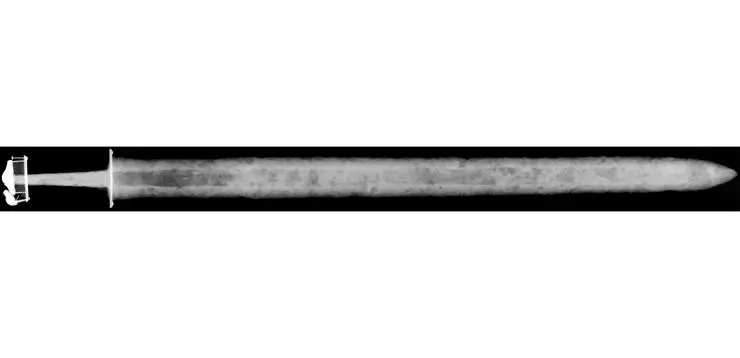 Sword x-ray (credit to Dana Goodburn-Brown)