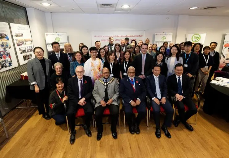 A anniversary celebration ceremony was held for UCLan's Confucius Institute